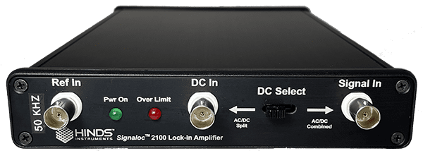 Signaloc 2100 Lock-In Amplifier front panel